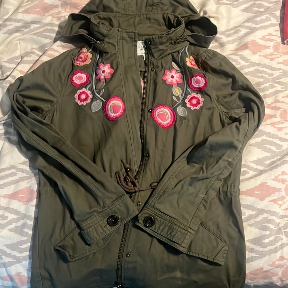 Boutique army green jacket